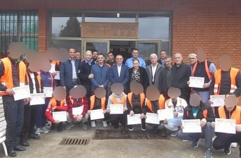 Përfundon trajnimi profesional në Qendrën Korrektuese Dubravë, certifikohen 22 të burgosur