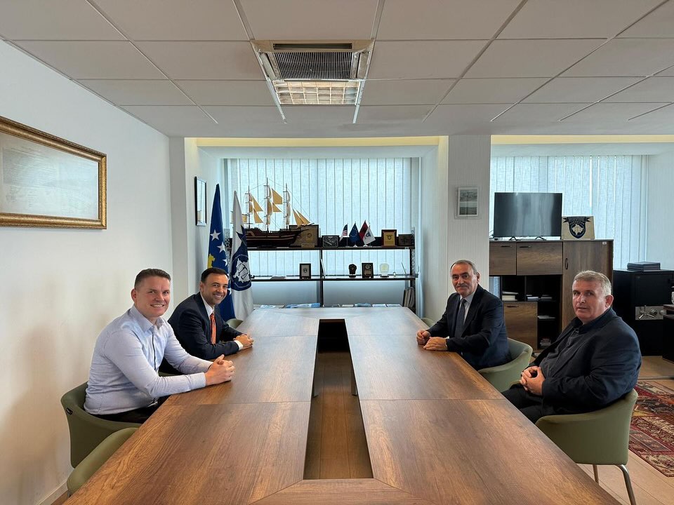 Generalni direktor KSK Ismail Dibrani sastao se sa koordinatorom Albansko-Nemačke unije za Balkan Nuradin Imeraj